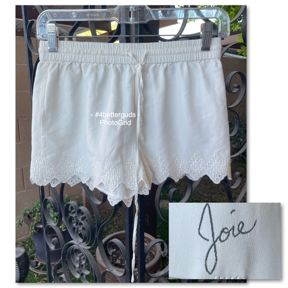 Joie Silk Harini Eyelet Lace Shorts size XXS - Picture 1 of 14